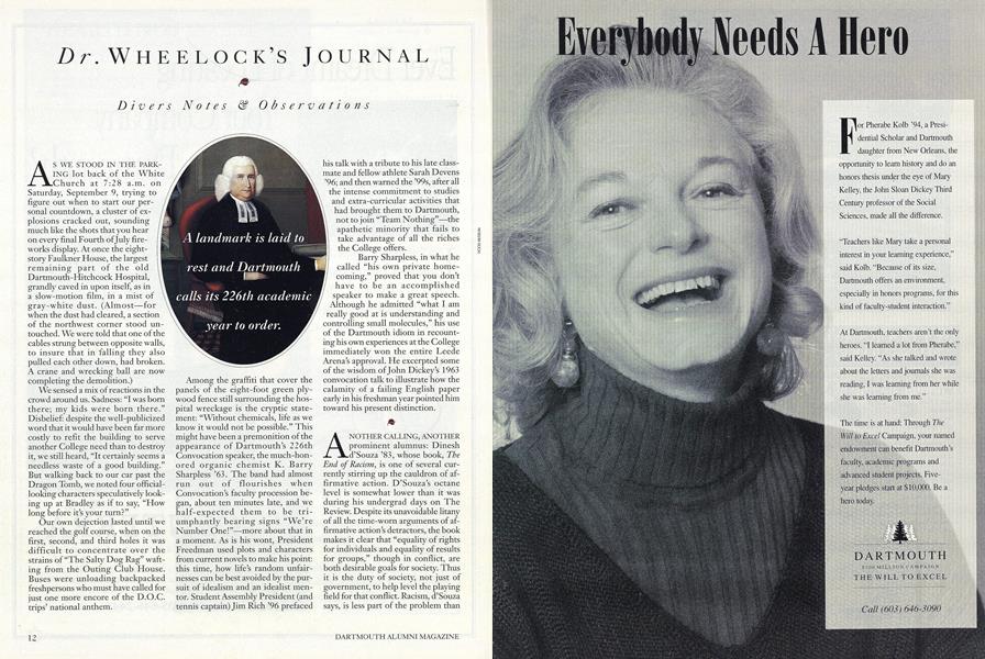 Dr. Wheelock's Journal