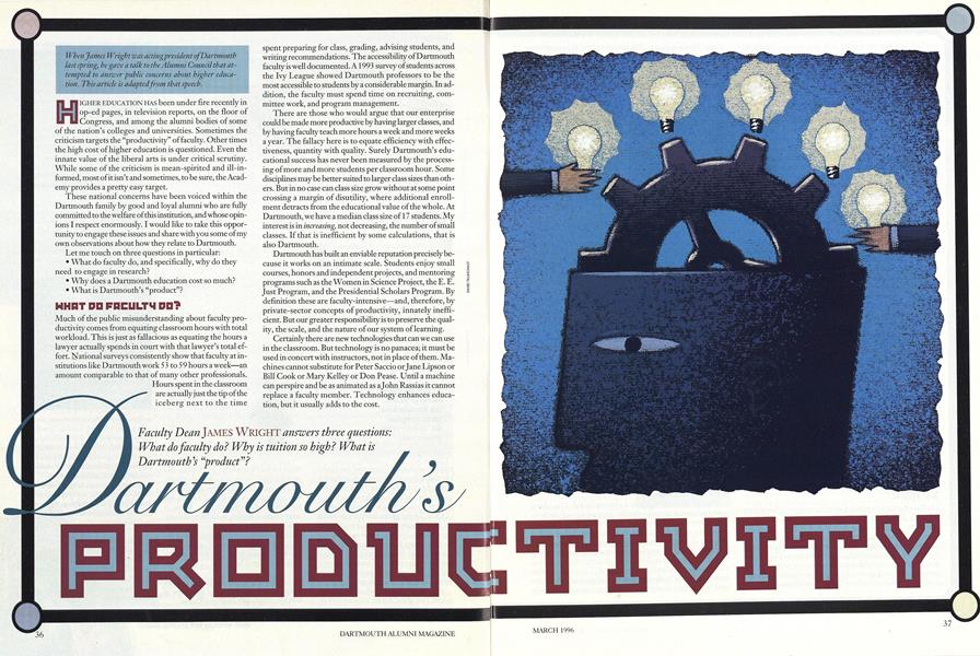 Dartmouth's Productivity