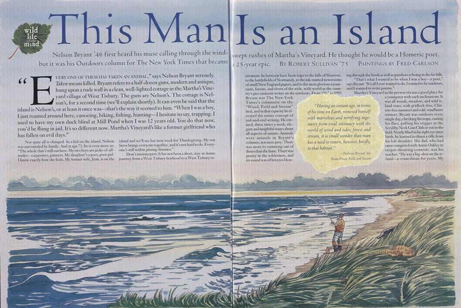 This Man Is an Island