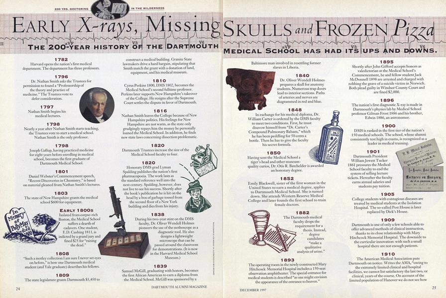 Early X-rays, Missing Skulls and Frozen Pizza
