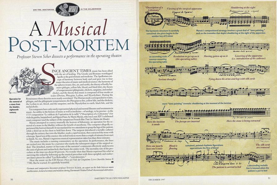 A Musical Post-Mortem