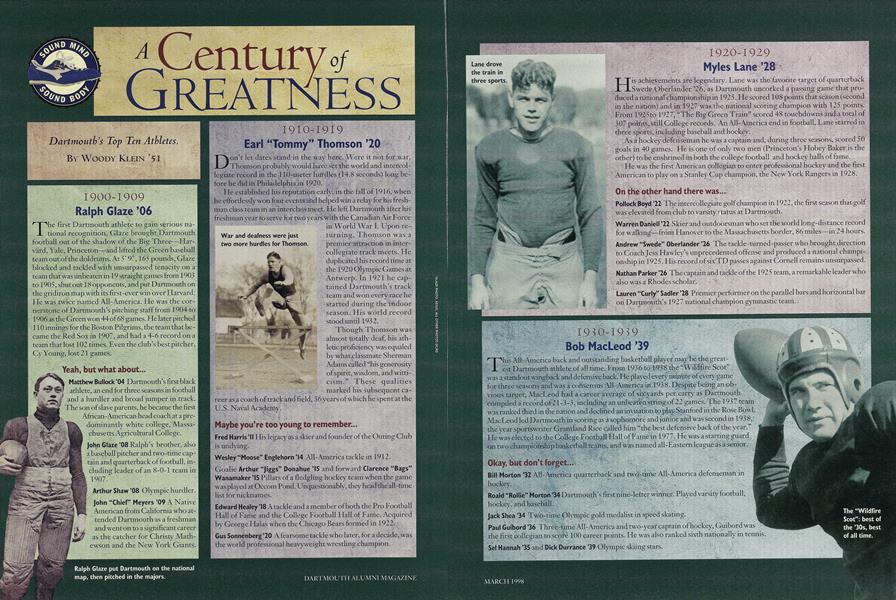 A Century of Greatness