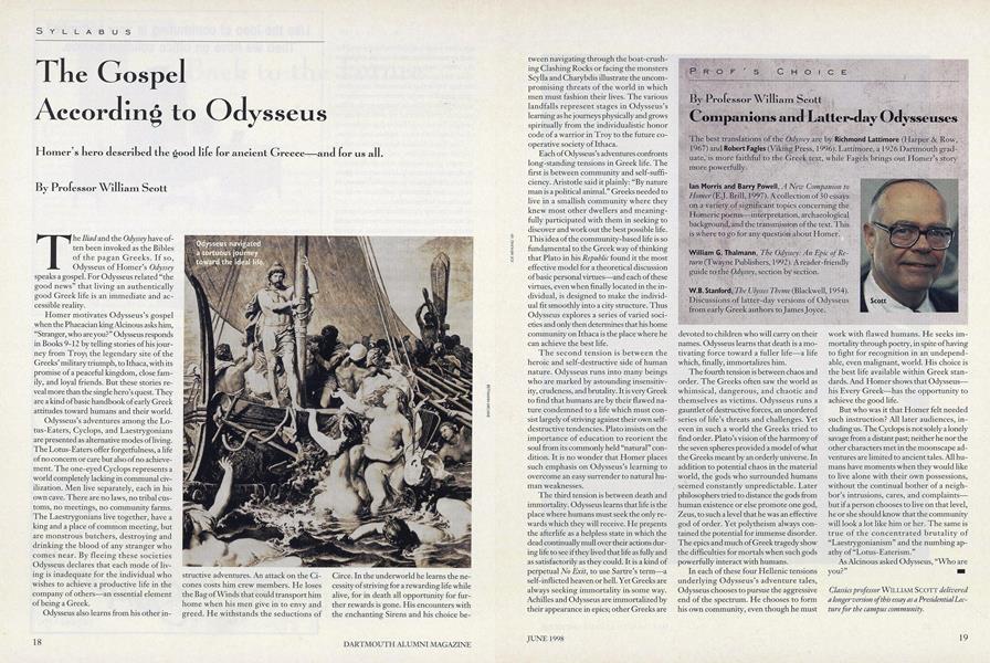 The Gospel According to Odysseus