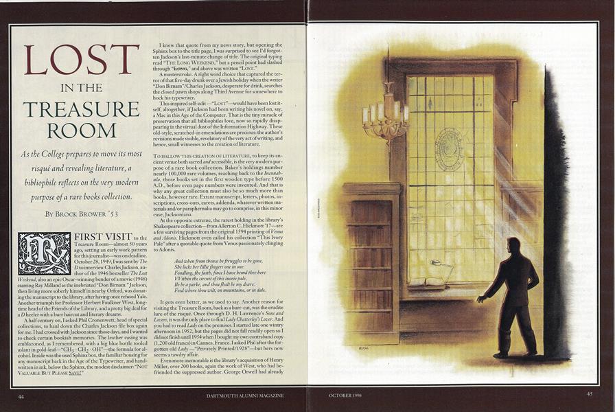LOST IN THE TREASURE ROOM