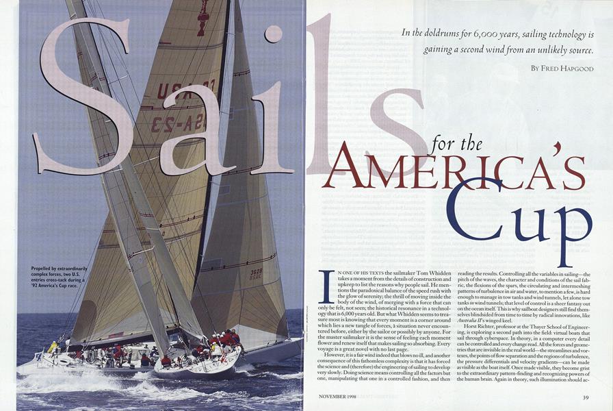 Sails for the America's Cup