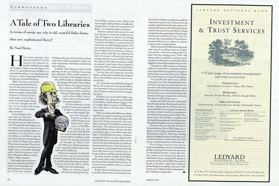 A Tale of Two Libraries