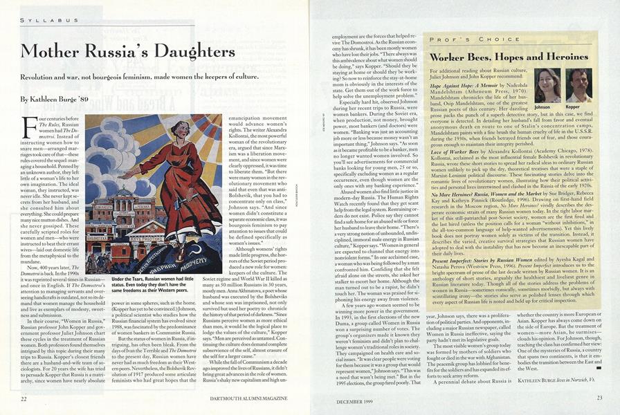 Mother Russia's Daughters