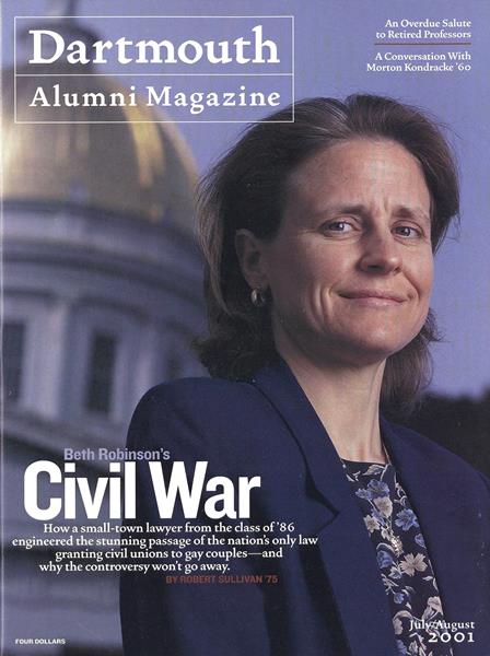 Issue: - July | August 2001 | Dartmouth Alumni Magazine
