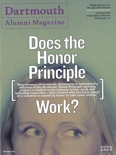 Issue: - July | August 2002 | Dartmouth Alumni Magazine