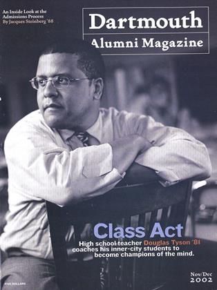 Nov/Dec 2002 | Dartmouth Alumni Magazine