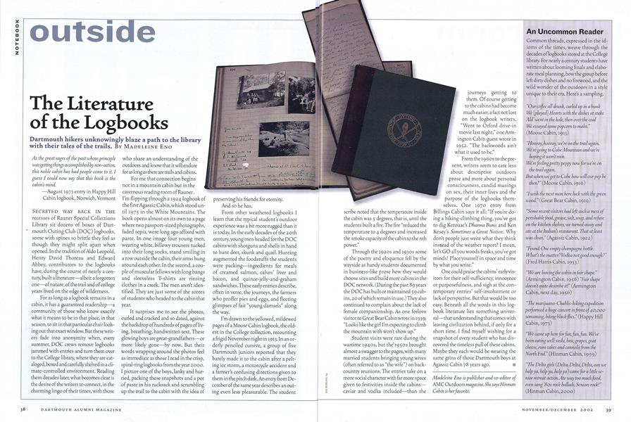 The Literature of the Logbooks