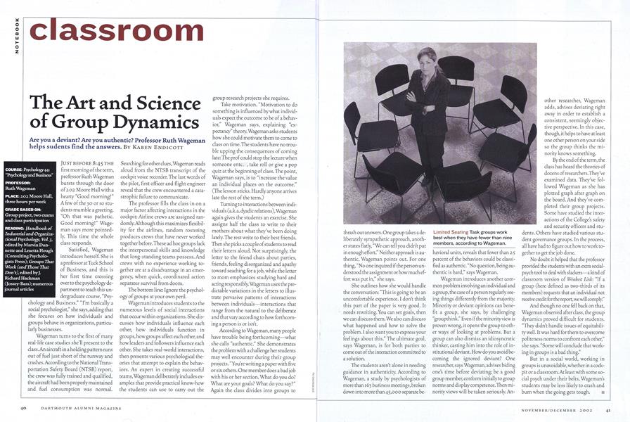 The Art and Science of Group Dynamics