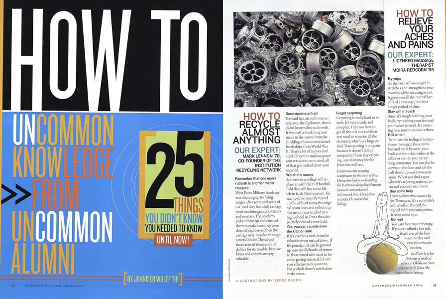 Uncommon Knowledge From Uncommon Alumni