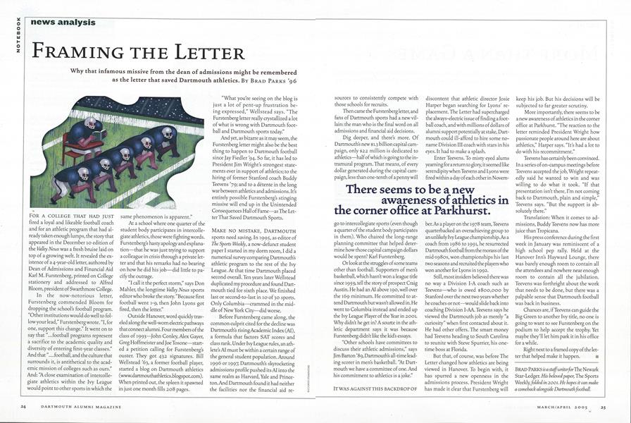 Framing the Letter