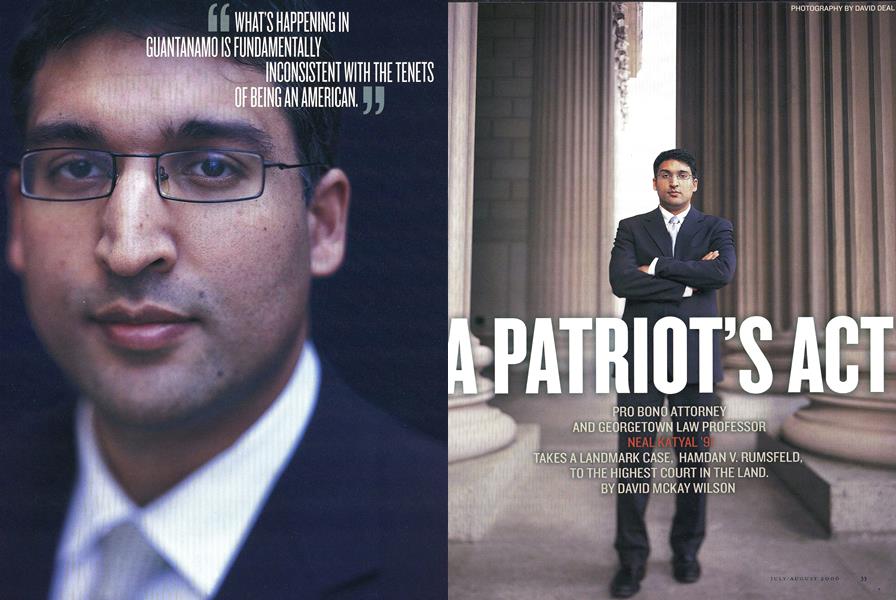 A Patriot’s Act