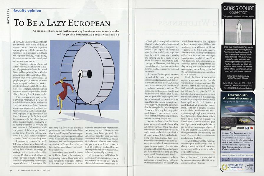 To Be a Lazy European