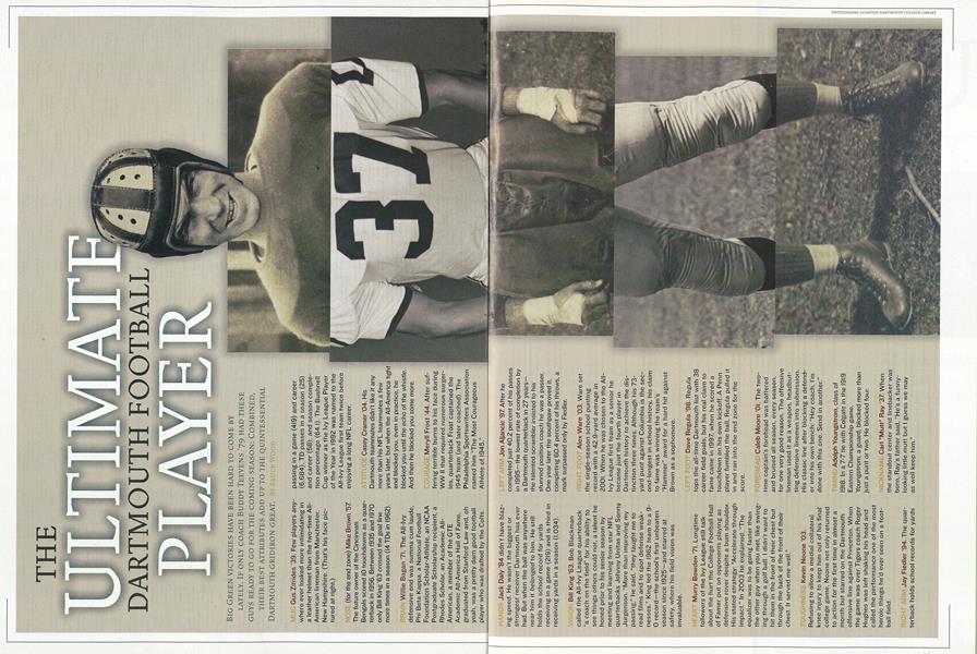 The Ultimate Dartmouth Football Player