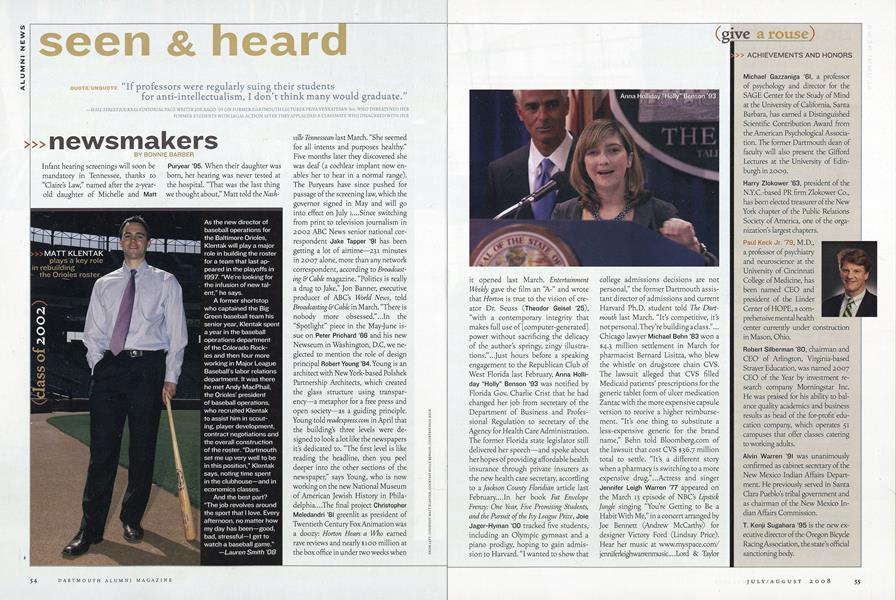 Newsmakers