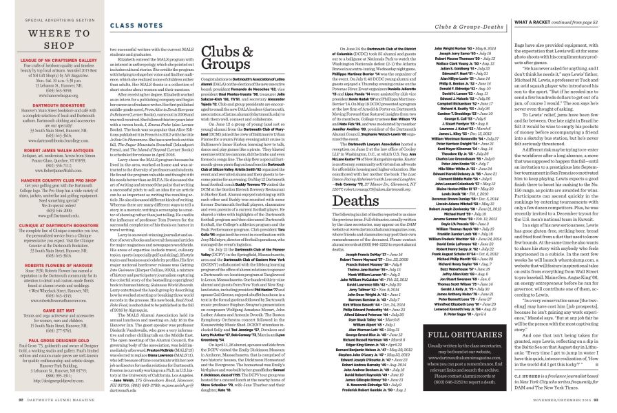 Clubs & Groups