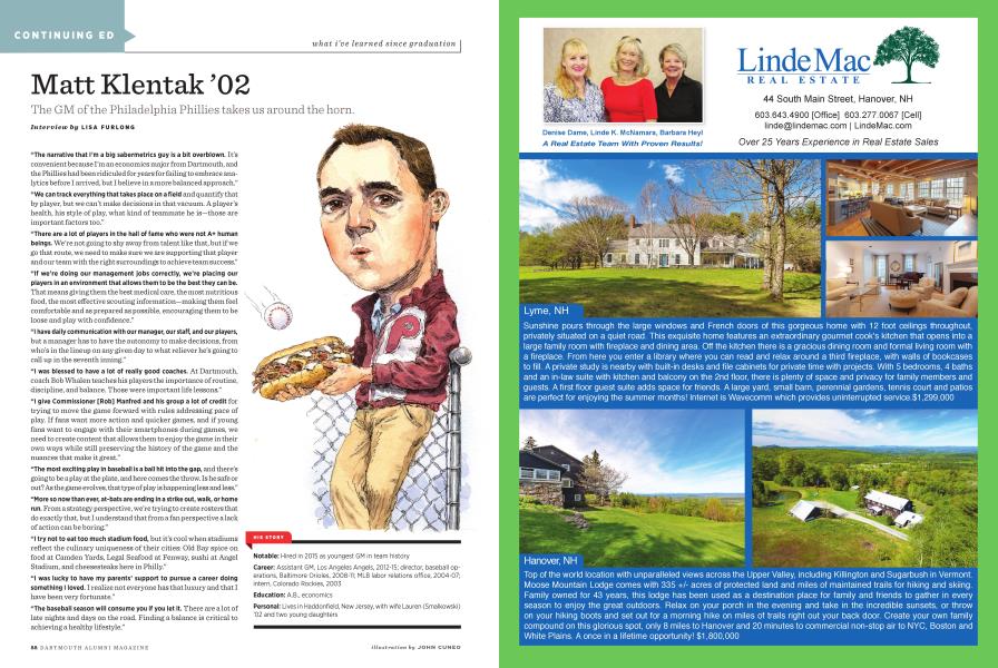 Matt Klentak ’02