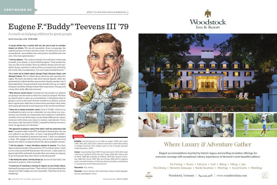 Eugene F. “Buddy” Teevens III ’79
