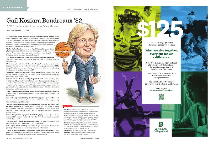 Gail Koziara Boudreaux '82