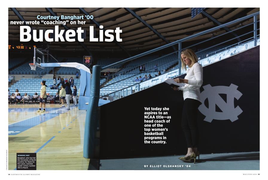 Courtney Banghart '00 Never Wrote “Coaching” on Her Bucket List
