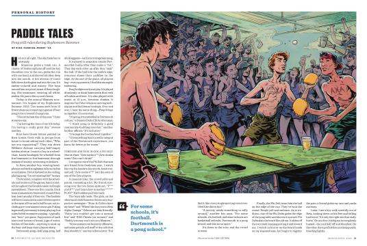 Paddle Tales - MARCH | APRIL | Dartmouth Alumni Magazine