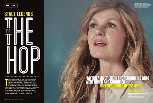 Stage Legends of the Hop - SEPTEMBER | OCTOBER | Dartmouth Alumni Magazine