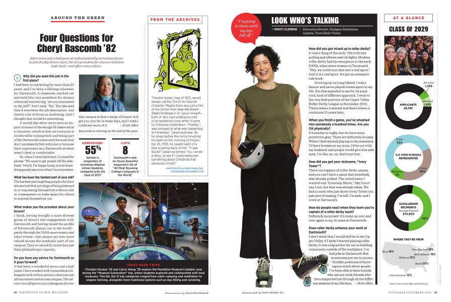 Four Questions for Cheryl Bascomb '82