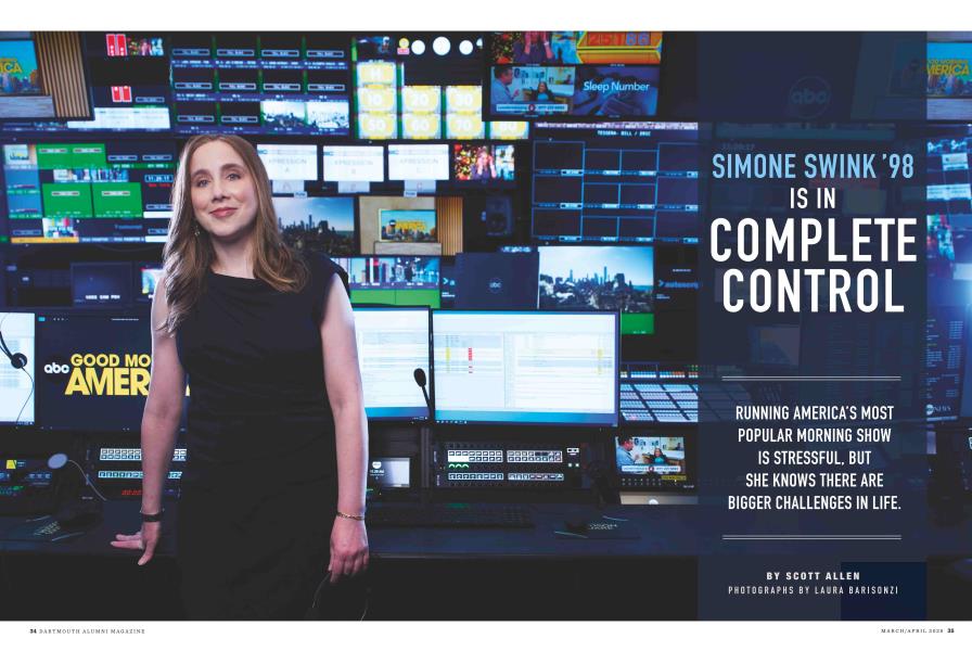 Simone Swink ’98 is in Complete Control