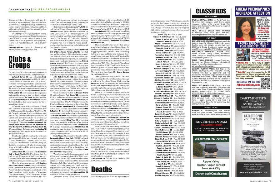Clubs & Groups